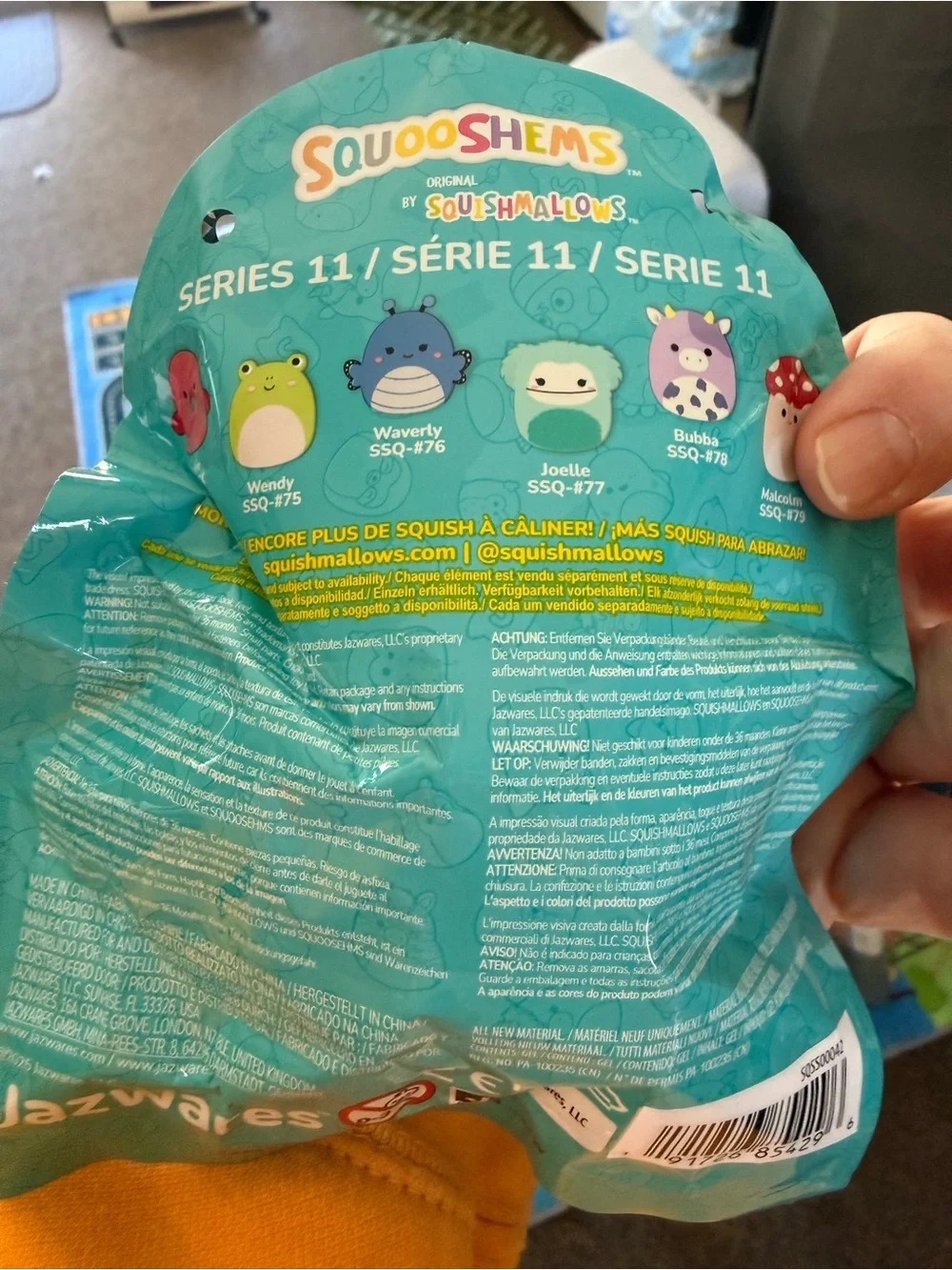 Squishmallows Squooshems- Collectible Kids Mystery/Blind Squish Toy Pack